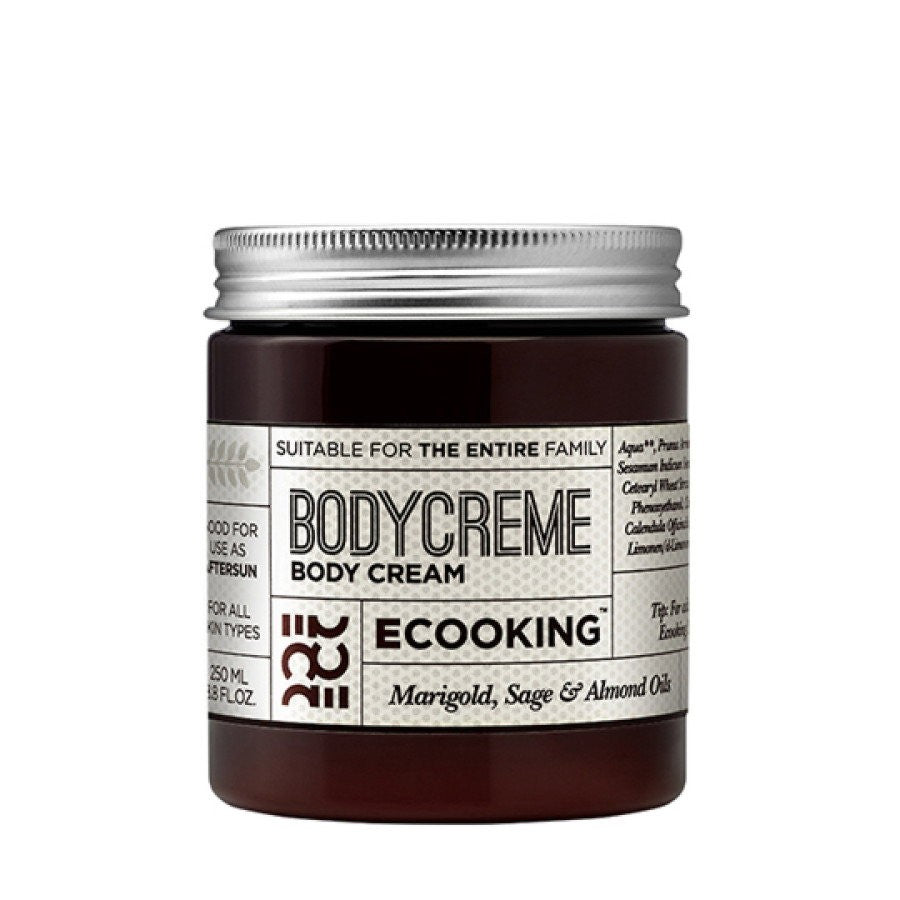 Ecooking BodyCreme kosteuttava vartalovoide manteliöljyllä 250 ml