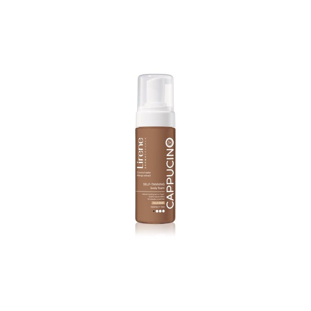 Lirene Perfect Tan Mousse Itseruskettava Vaalealle Iholle 150 ml