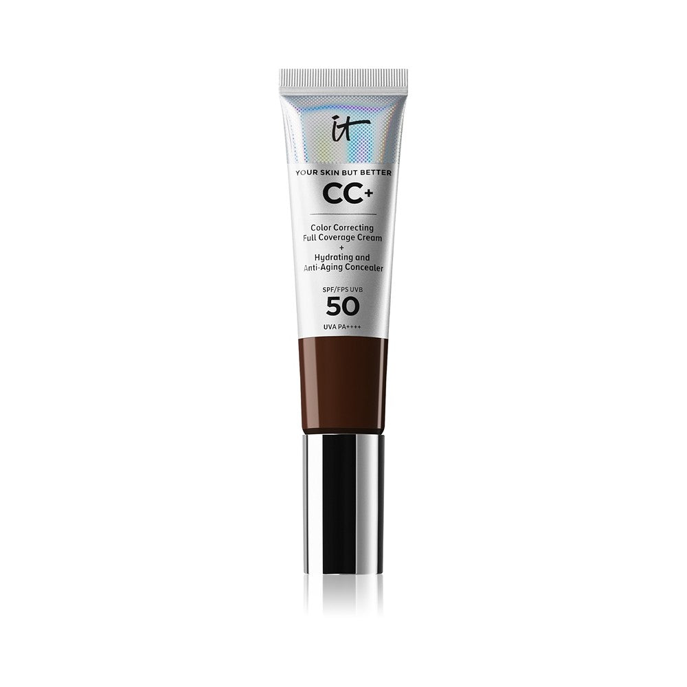 IT Cosmetics Your Skin Butter CC+ Full Coverage Foundation SPF 50+ naisille Neutral Deep 32ml