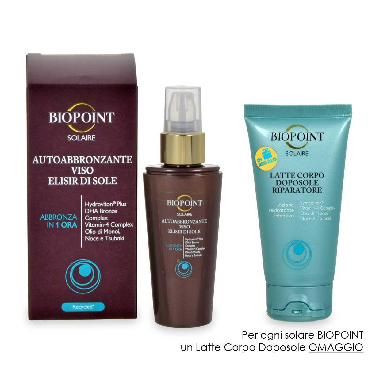 Biopoint kasvojen aurinkoeliksiiri 50 ml