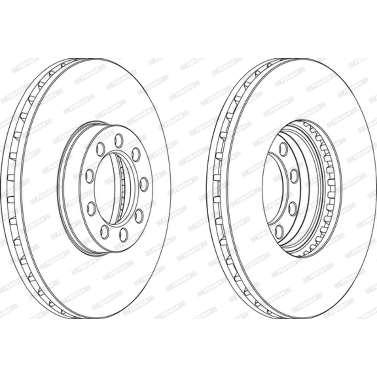 Jarrulevy FERODO FCR329A