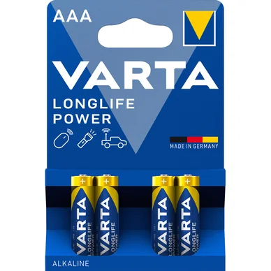 Varta Varta Pitkäikäinen akku - AAA, 4 kpl 4903121414 Vastaa: N/A