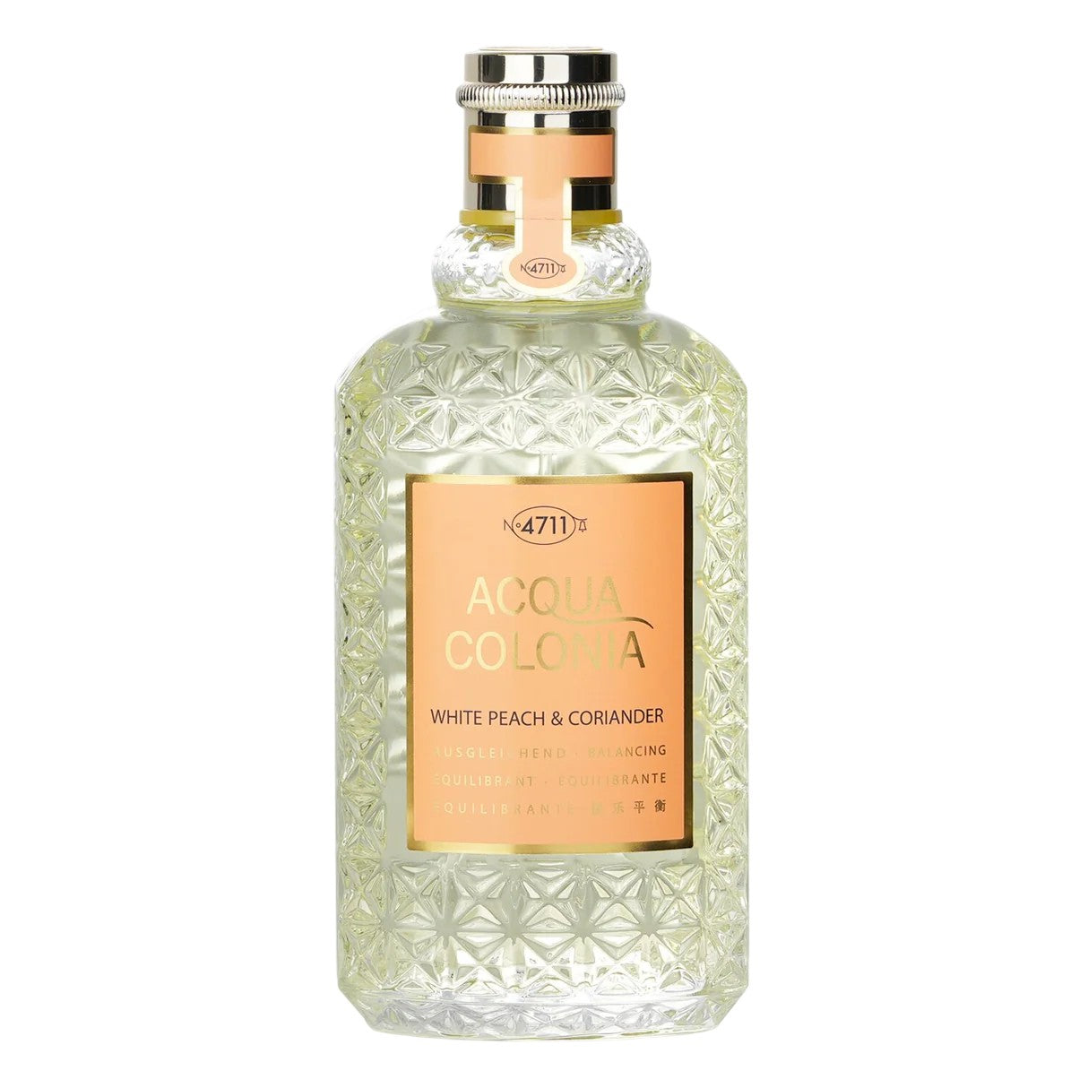 4711 Acqua Colonia Pesca Bianca e Coriandolo Unisex 170 ml — Eau de Cologne