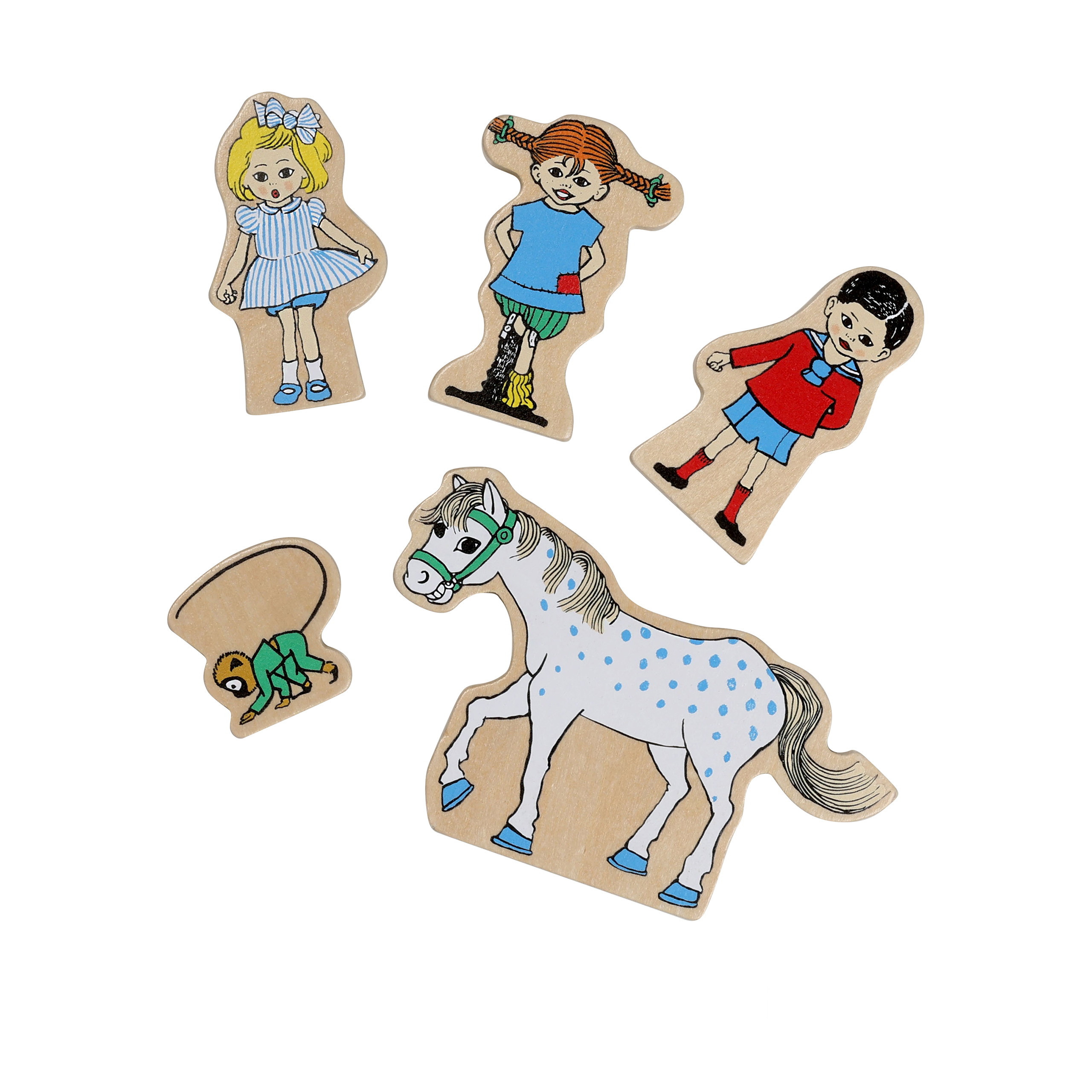 Pippi Figurer Trä Micki