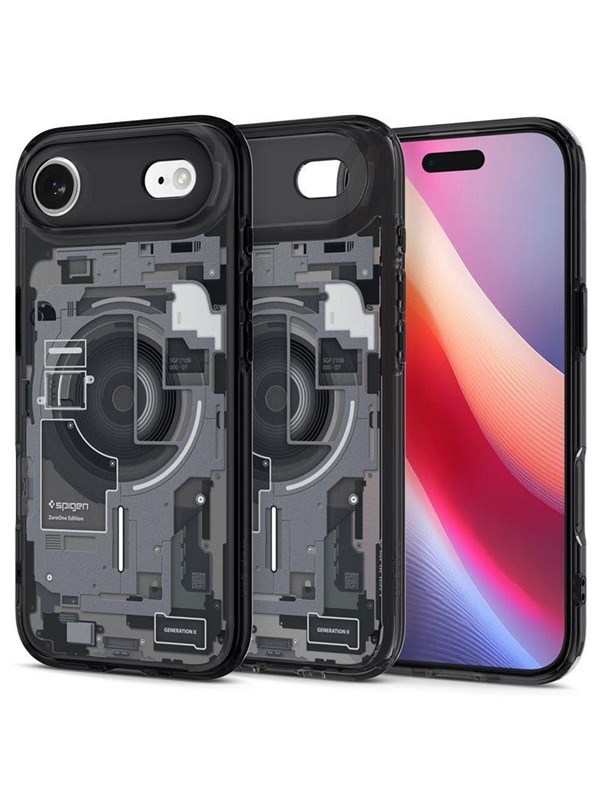 Spigen ACS10320, Suojus, Apple, iPhone Air, 16,5 cm (6.5), musta
