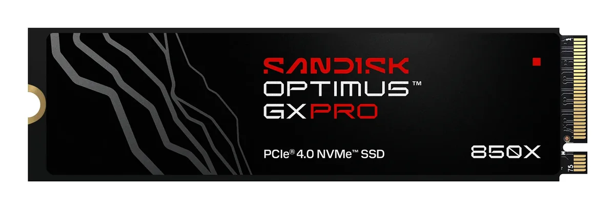 SanDisk Optimus GX PRO 850X 2 TB M.2 2280 PCIe 4.0 x4 NVMe SSD