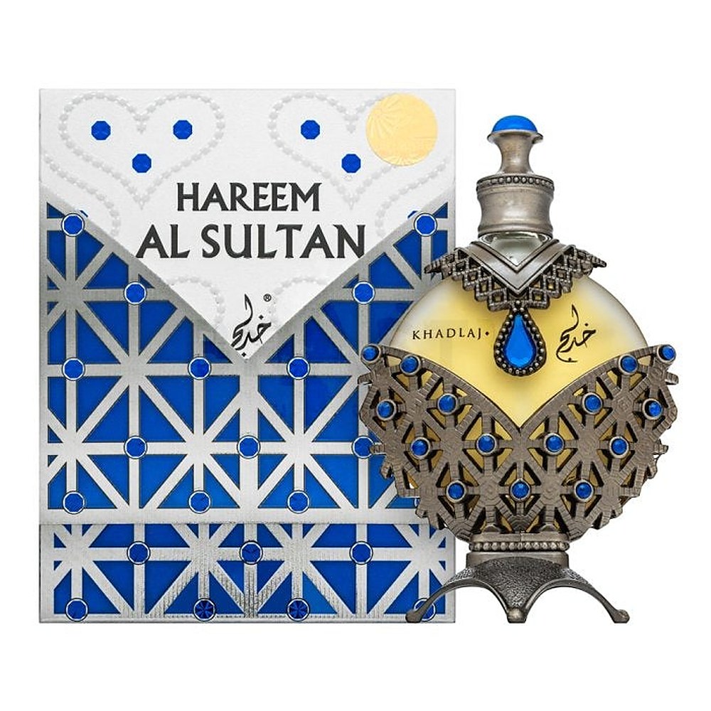 Khadlaj Hareem Sultan Blue tiivistetty parfyymiöljy ilman alkoholia - 35 ml