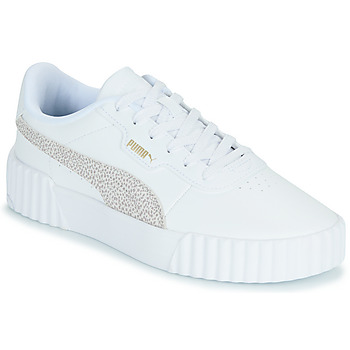 PUMA Urheilukengät 'Carina 3.0 Topcat'  beige / vaaleanruskea / valkoinen