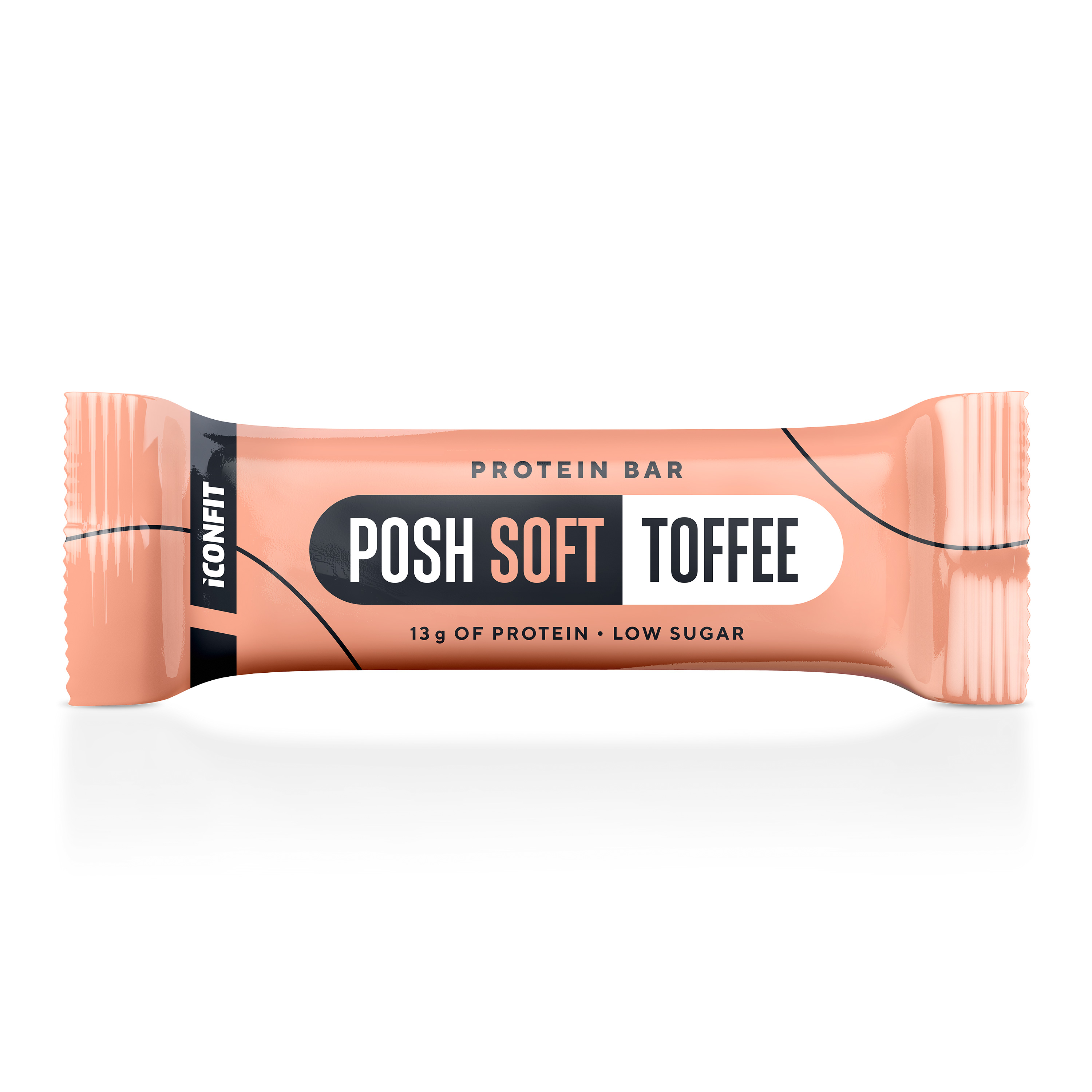 Iconfit Posh Soft Toffee Flavored Protein Bar 40 g