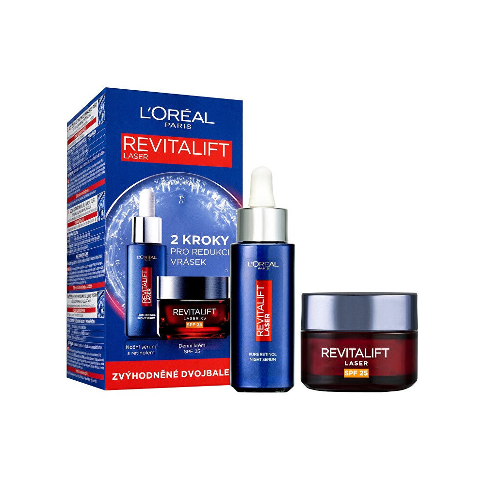 L ́oréal Revitalift Laser Pure Retinol yöseerumisarja - 50ml