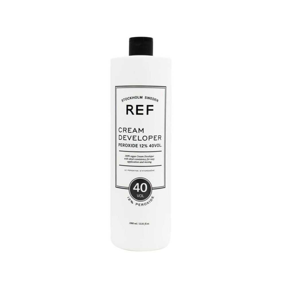 Ref Stockholm Hiuksia hapettava Lotion peroksideille 12% 40 tilavuutta 1000 ml