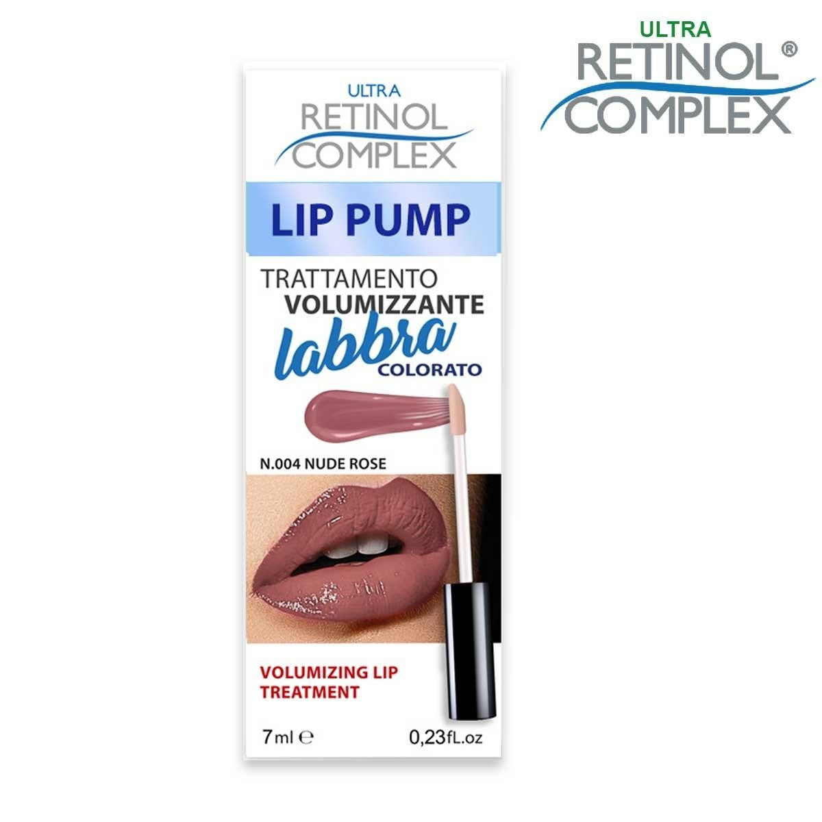 Retinol Complex Huulten Täyteläistäjä Lip Pump 7 ml Rose