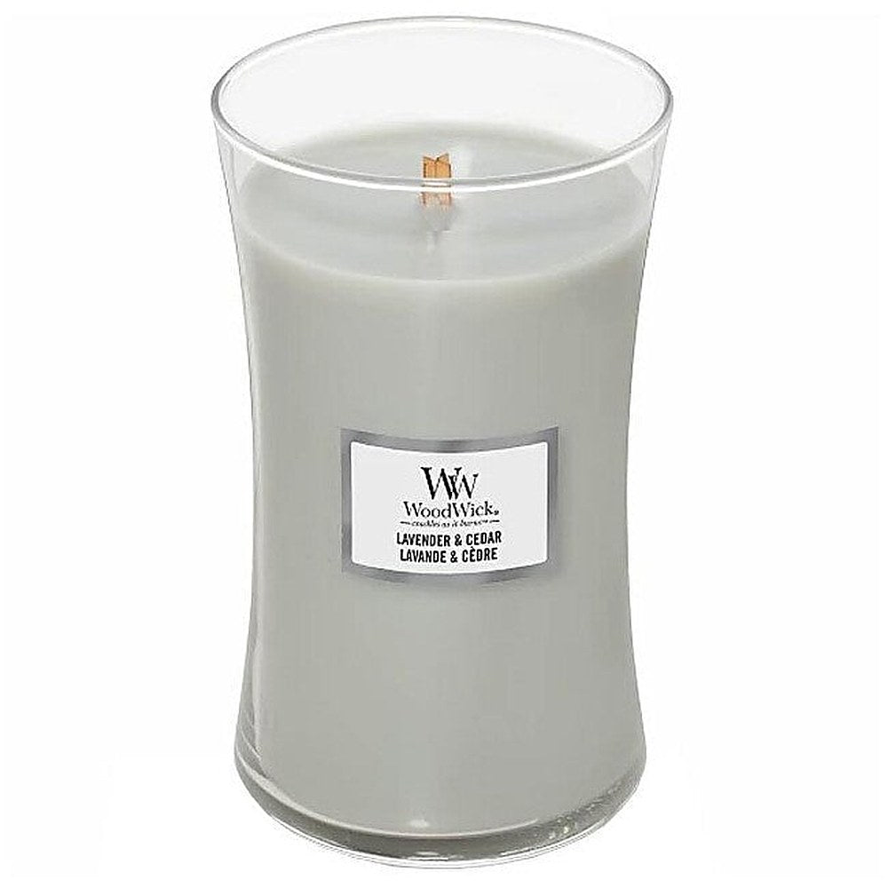 Woodwick Laventeli- ja setrimaljakko (laventeli ja setri) - 609,0 g