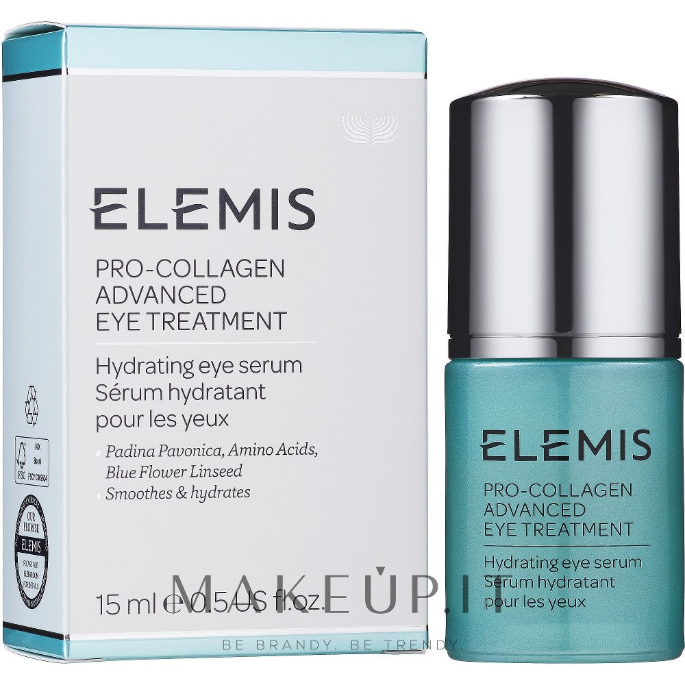 Elemis Pro-Collagen ryppyjä ehkäisevä silmänympärysseerumi (edistynyt silmänympärysihon hoito) 15ml