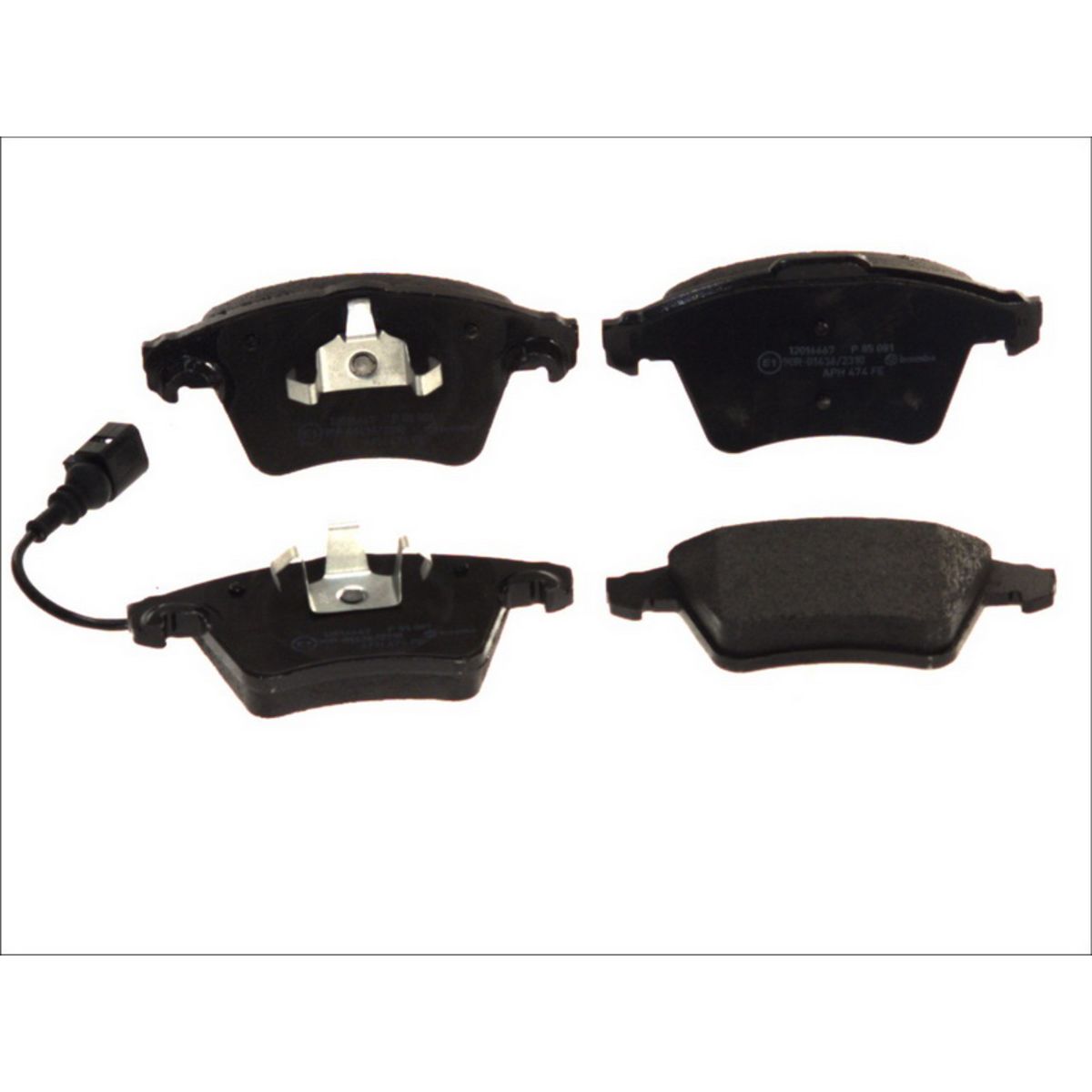 Jarrupalat, levyjarru BREMBO P 85 081