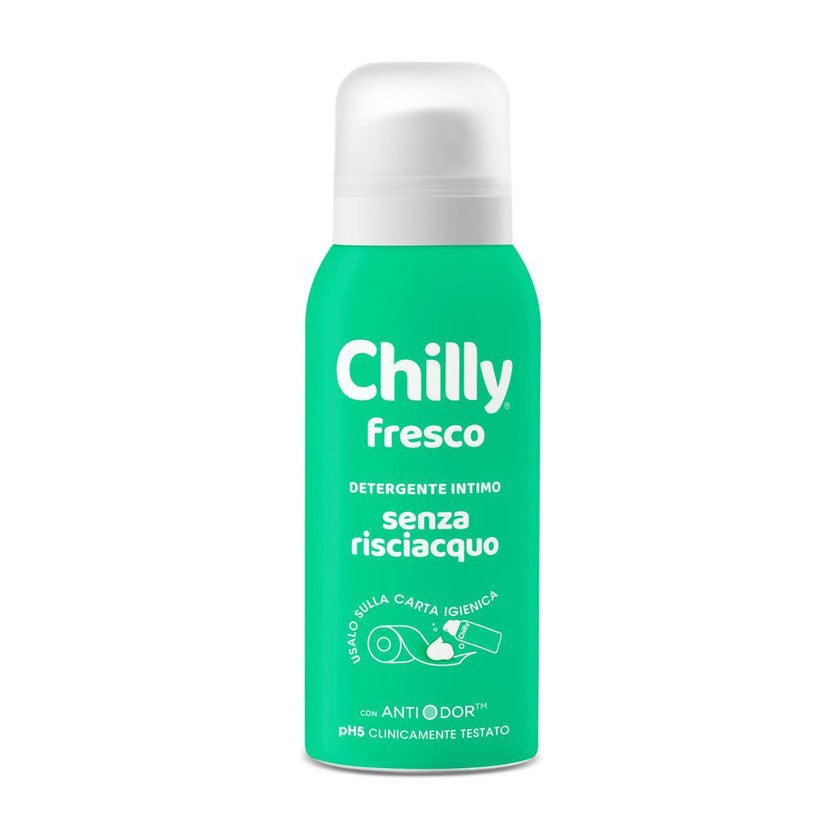 Chilly Fresh No Rinse -raikastava puhdistusvaahto hygieniaan intima 100 ml