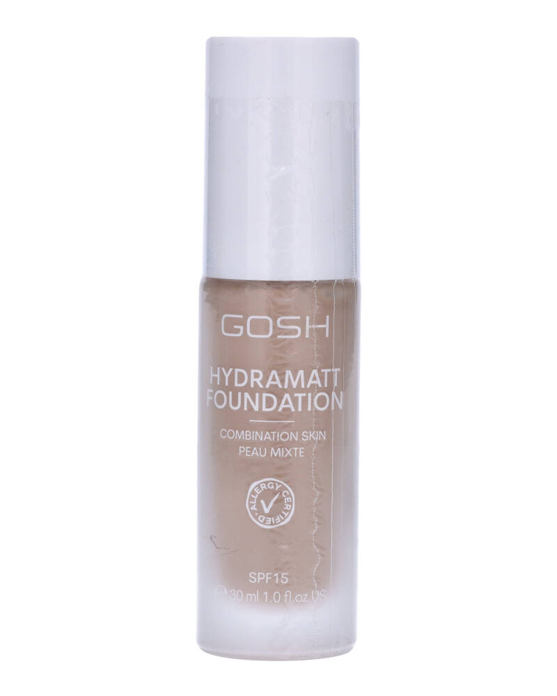 GOSH Hydramatt Foundation Medium - Yellow/Cold Undertone 010N - 30 ml