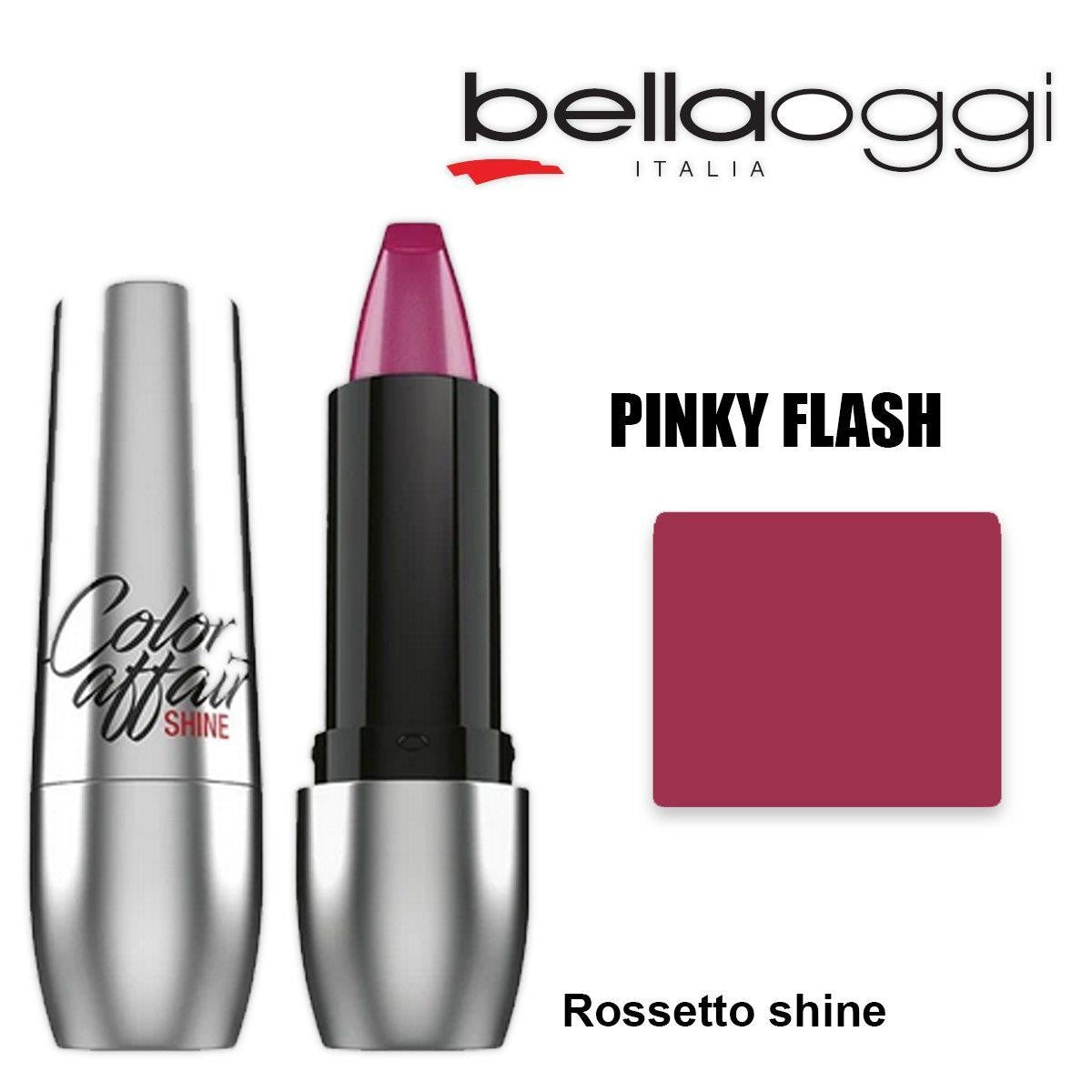 Bella Oggi Color Affaire Rossetto Shine Pinky Flash — Rossetto