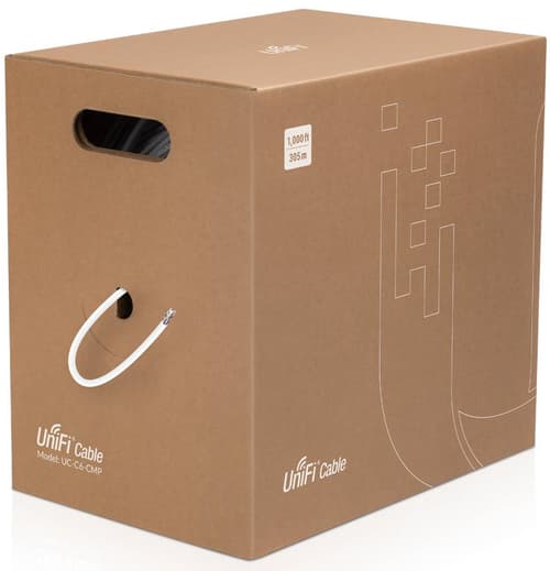 Ubiquiti Bulkkikaapeli Ei Cat 6 305m Valkoinen