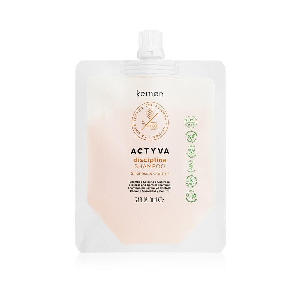 Kemon Actyva Disciplina Shampoo Busta Ricarica — Shampoo