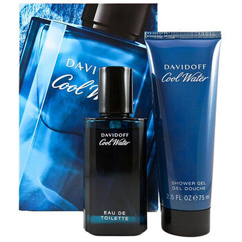 Davidoff Cool Water Man lahjasetti EDT 40 ml ja suihkugeeli Cool Water Man 75 ml