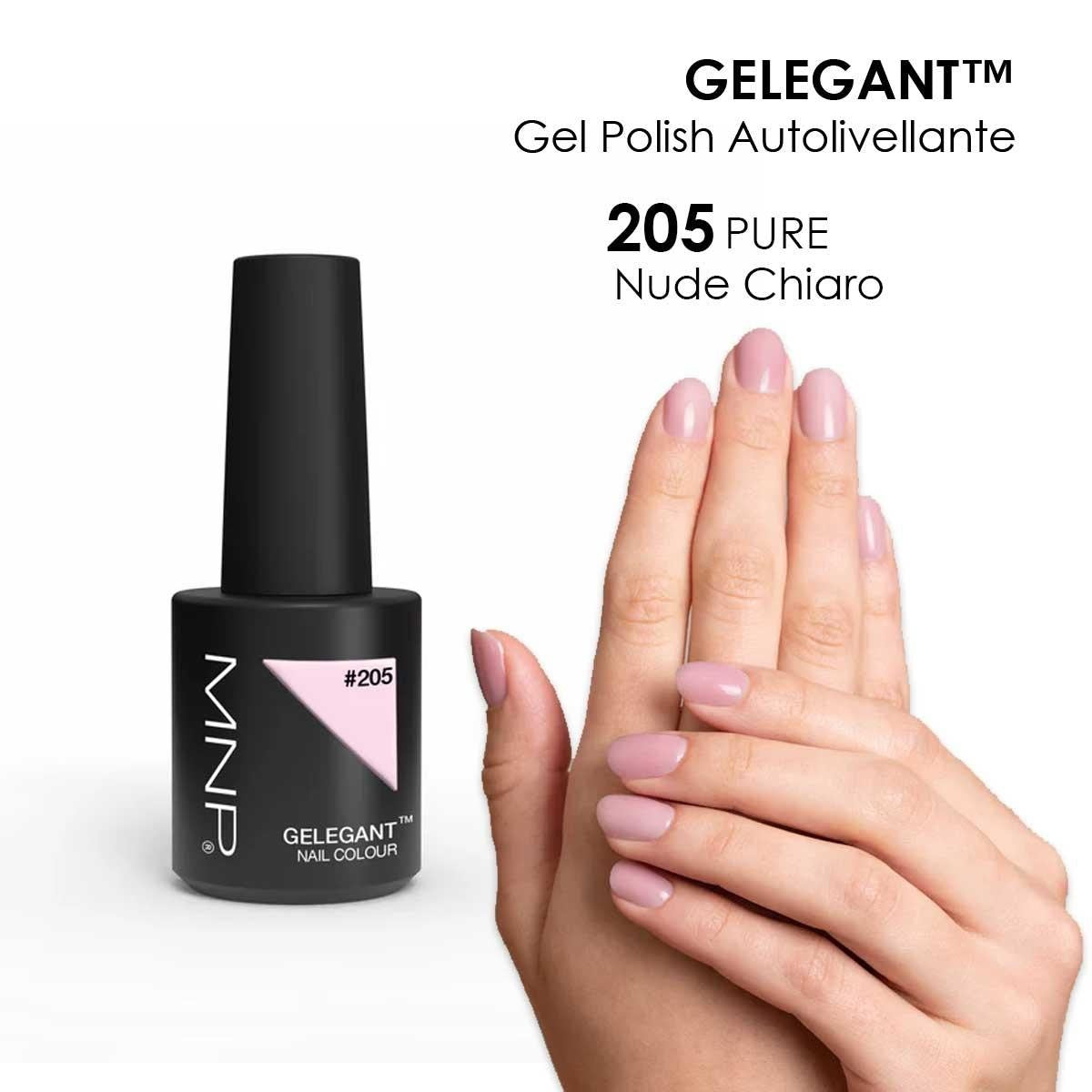 Mesauda Mnp Gelegant Smalto Gel 8 ml 205 Puro — Smalto gel