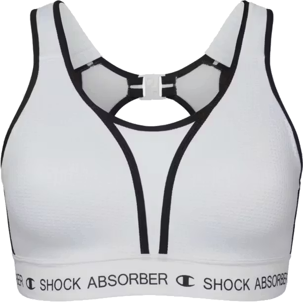 Shock Absorber Ultimate Run Bra 75D naisten juoksurintaliivi - Erinomainen tuki juoksuun, musta