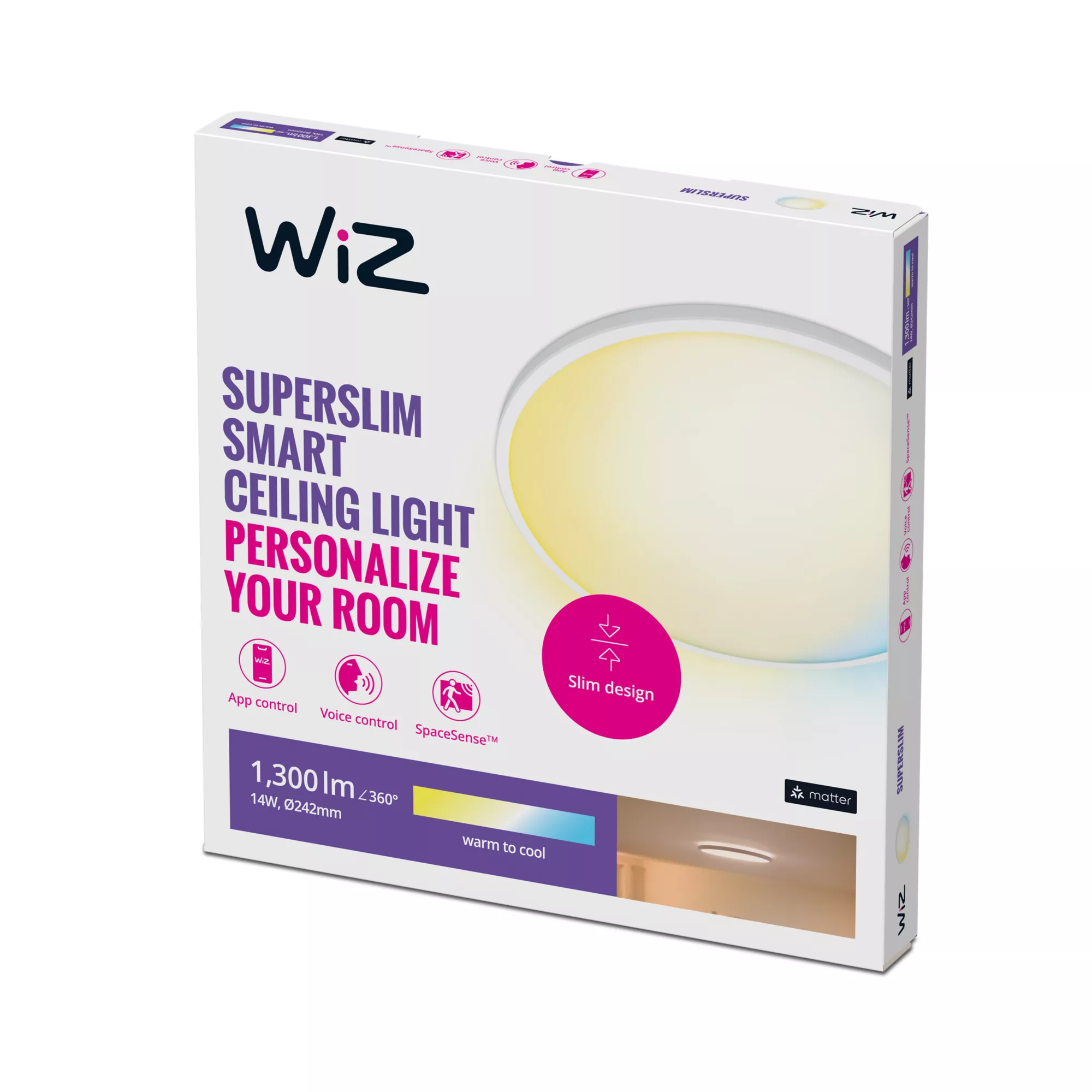 SuperSlim WiZ Katto 14 W W RD 27–65 K TW