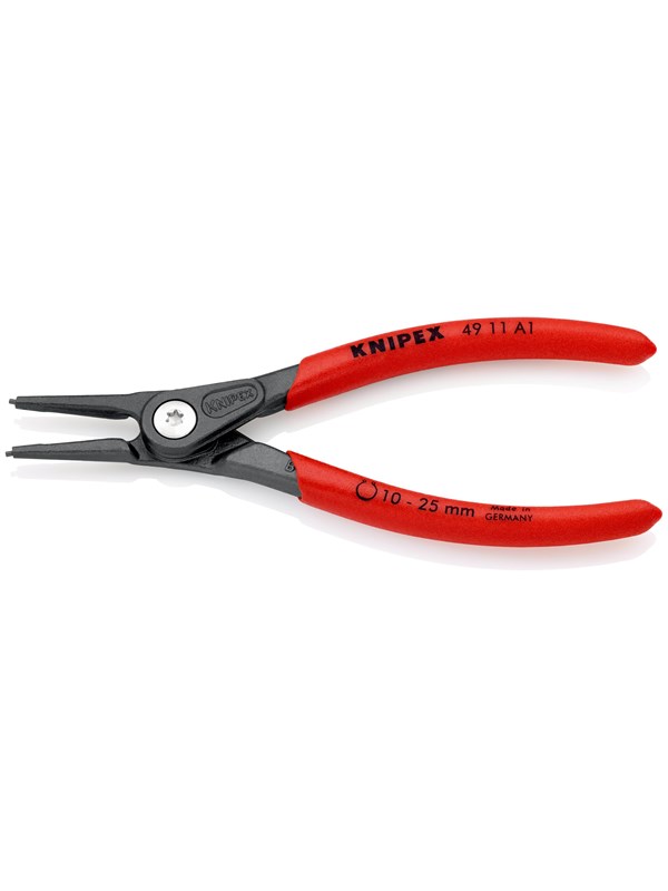 KNIPEX Tarkkuuslukkorengaspihdit, ulkorenkaisiin akseleilla