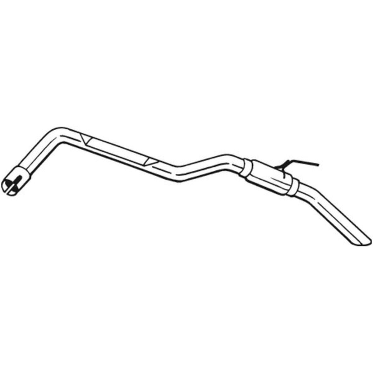 Takaäänenvaimentaja BOSAL 281-881