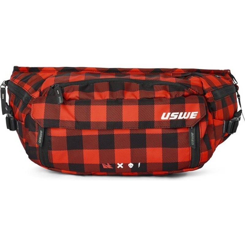 USWE Waist 2L Hip Pack Flannel Red