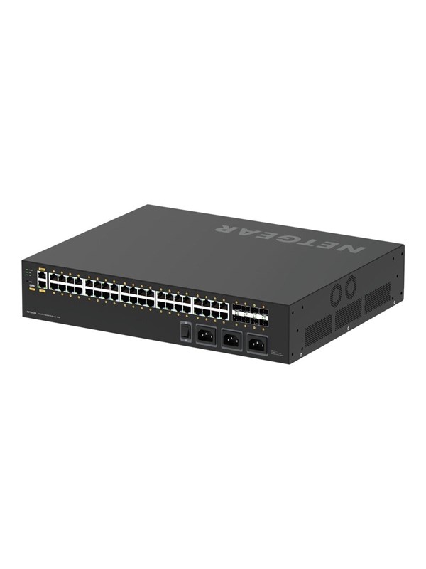 NETGEAR AV Line M4250-40G8XF-PoE++ - Hallittava kytkin, Musta
