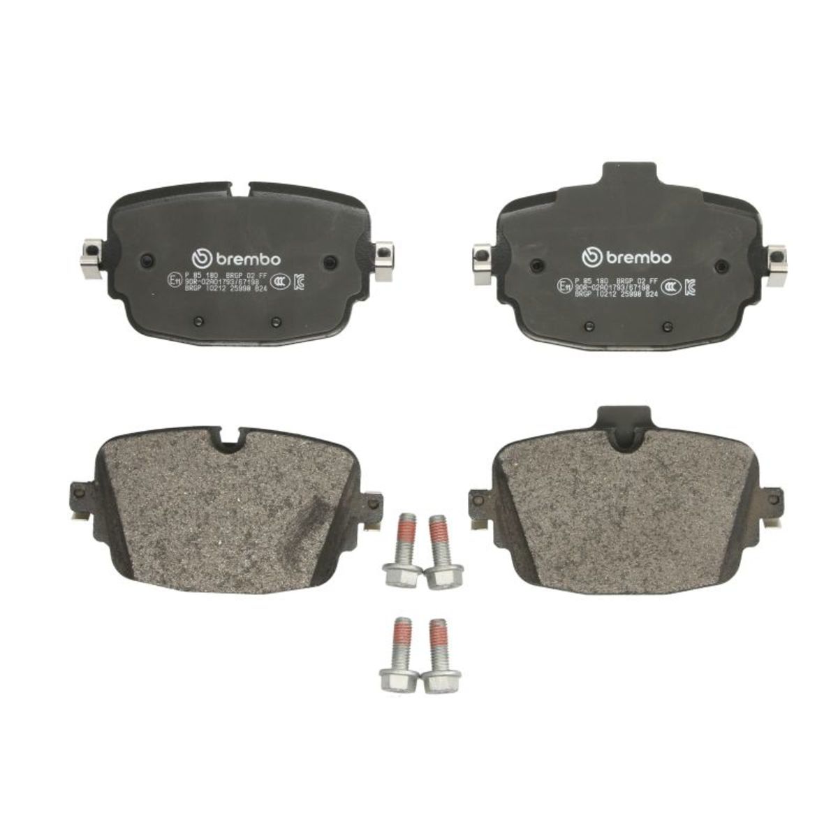 Jarrupalat, levyjarru BREMBO P 85 180