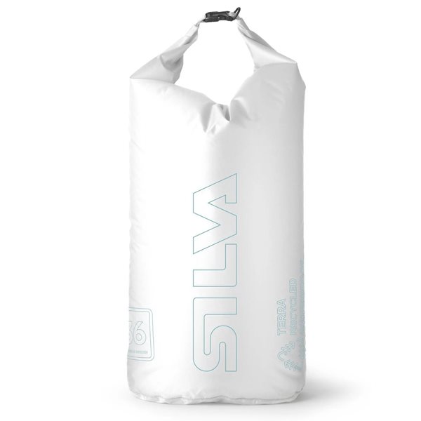 Silva Terra Dry Bag, vedenpitävä laukku, 36L, valkoinen
