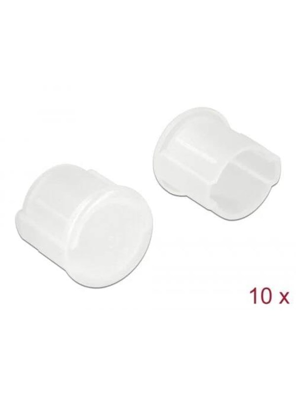 DeLOCK Dust Cover for BNC female 10 pieces transparent