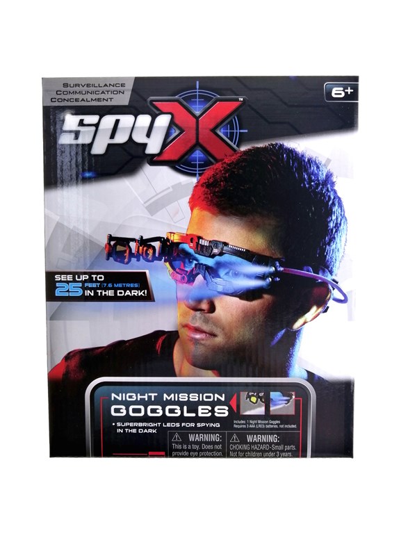 SpyX Night Mission Goggles -vakoilulasit