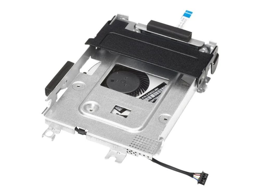 HP Desktop Mini 2.5-inch SATA Drive Bay kit v2, Mini PC, HDD-asennuspakkaus, Hopea, Kiina, HP ProDesk 400/405 G6 Desktop Mini, HP ProDesk 600 G6 Desktop Mini, HP EliteDesk 800/805 G6..., 117 mm