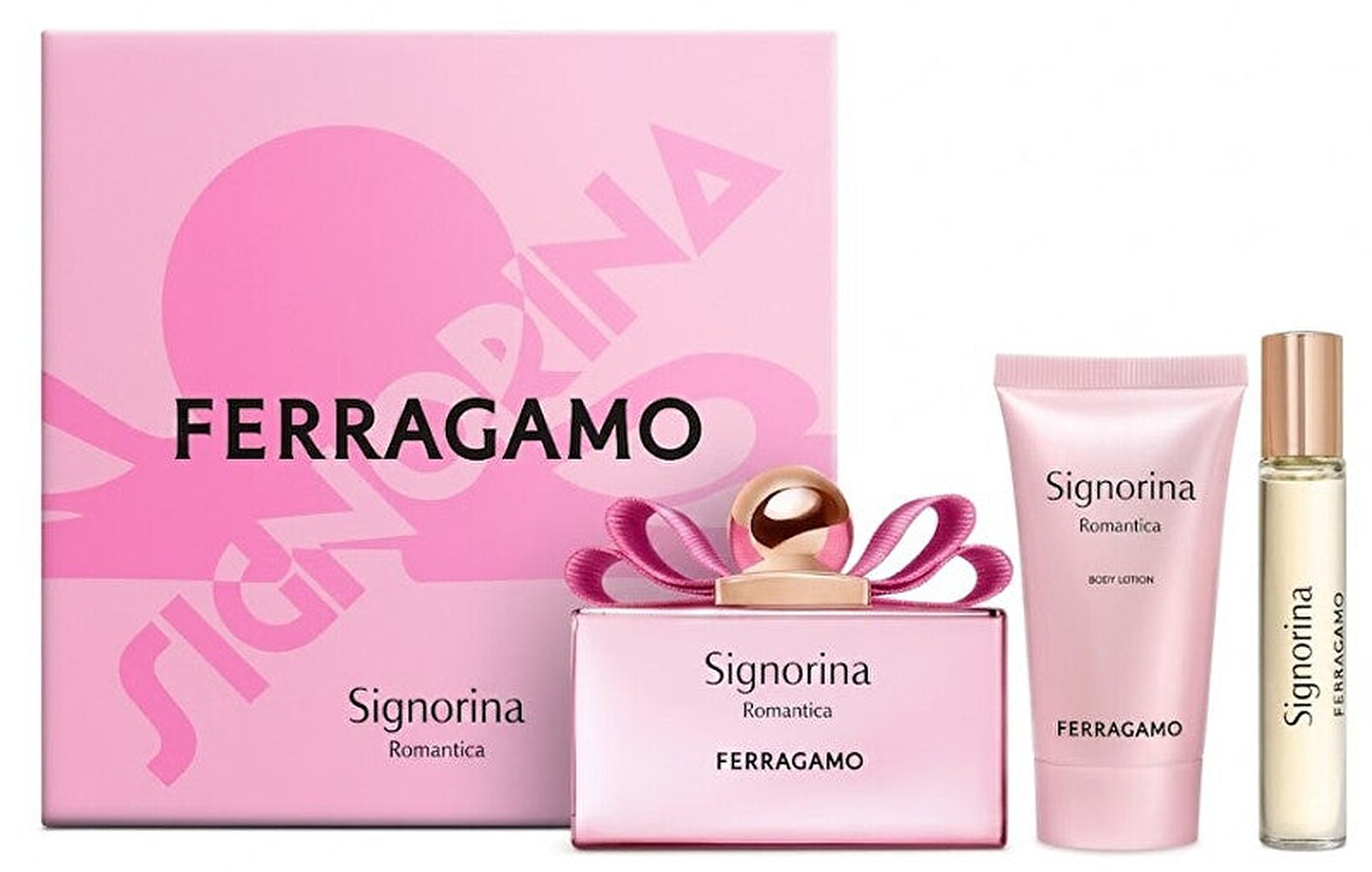 Salvatore ferragamo Signorina Romantica - EDP 100 ml + vartalovoide 50 ml + EDP 15 ml