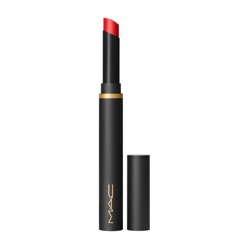 MAC Cosmetics Jauhe Kiss Velvet Blur Slim Stick kosteuttava mattahuulipunaväri Ruby 2 g