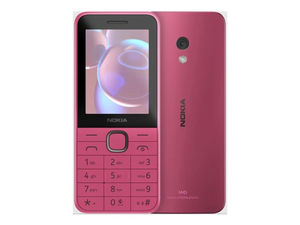Nokia 225 4G matkapuhelin (pinkki)