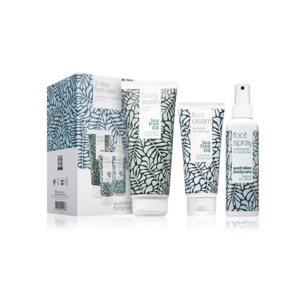 Australian Bodycare 3 Steps Foot Care lahjapakkaus jaloille