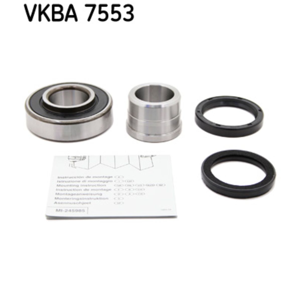 Pyöränlaakerisarja SKF VKBA 7553