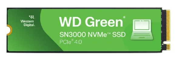 WD Green SN3000 2 Tt M.2 PCIe 4.0 NVMe -SSD-levy