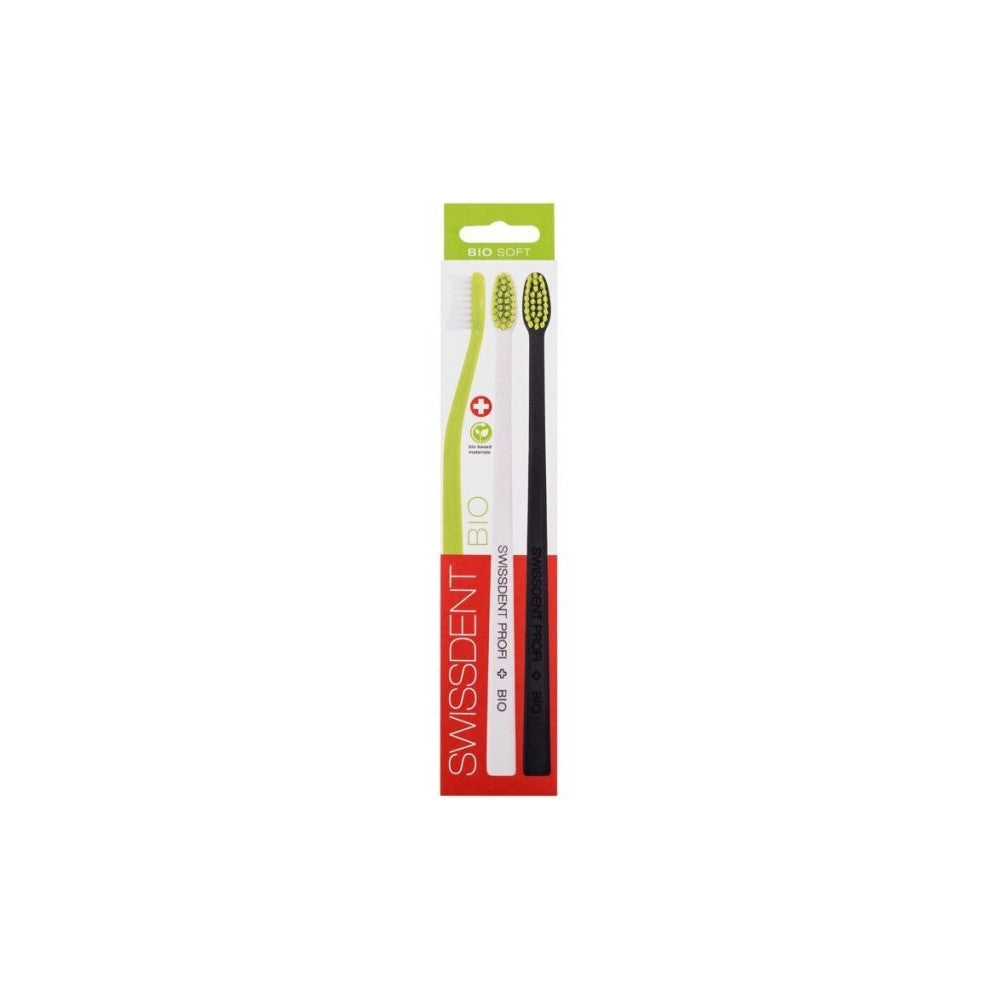 Swissdent Pehmeä valkaiseva hammasharja (3 kpl)