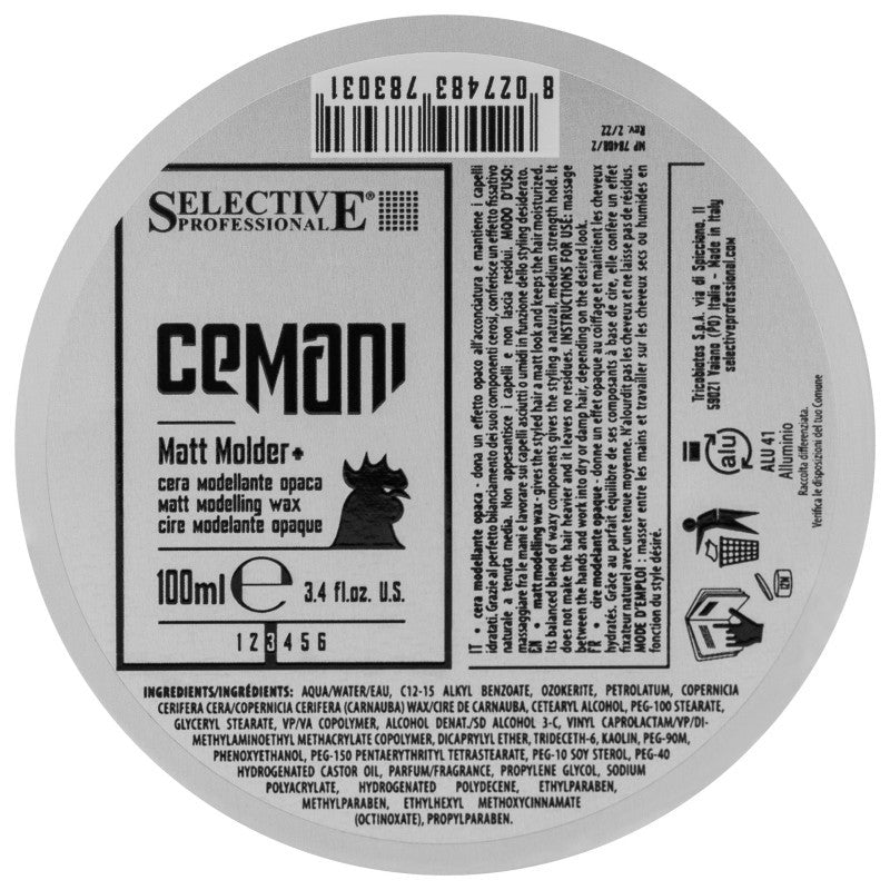 Seletive Cemani Matt Molder Pasta 100 ml