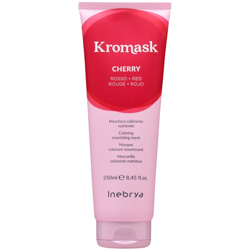 Kromask Inebrya värinaamio kirsikanpunainen 250ml uusi
