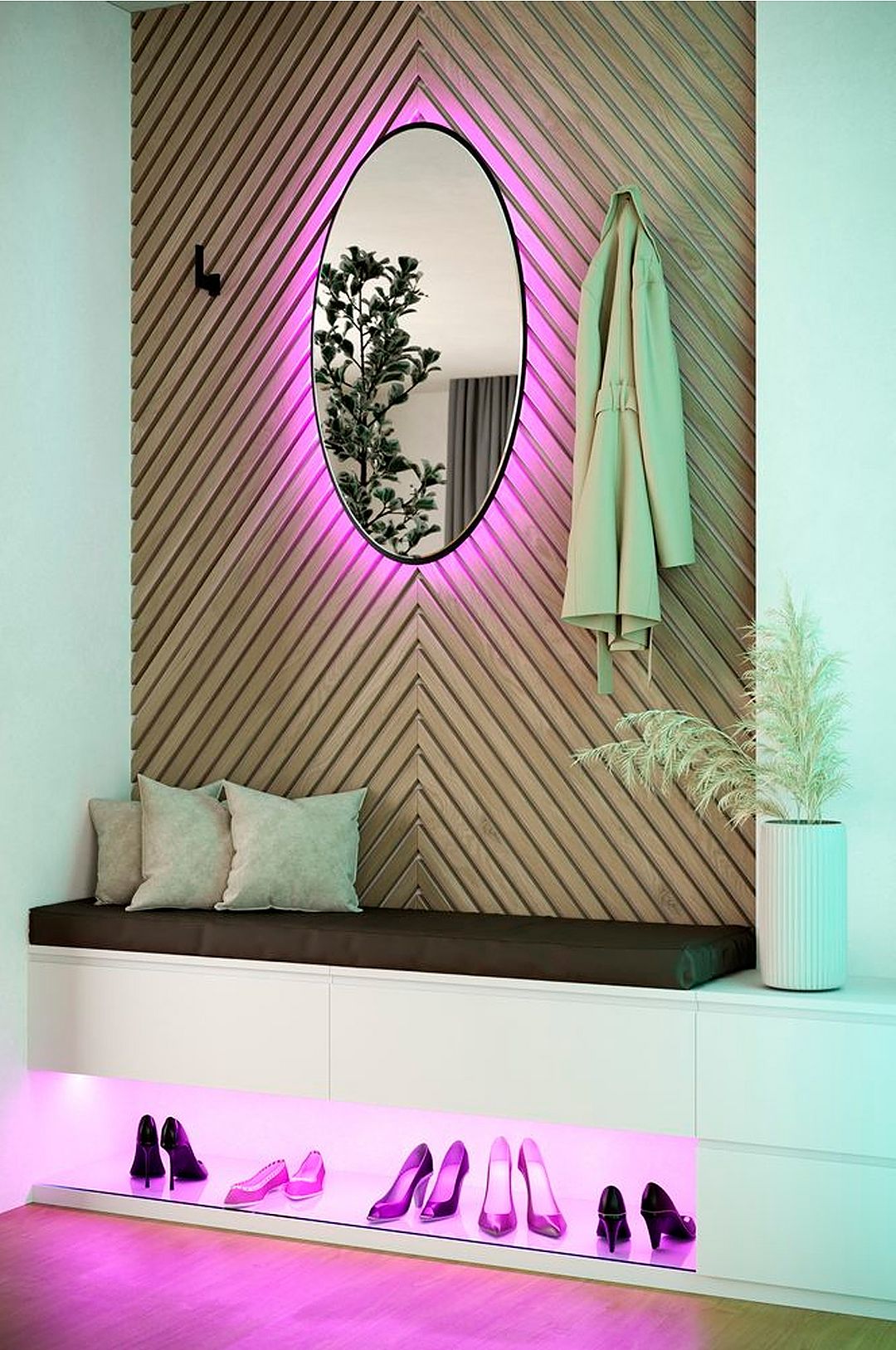 EGLO LED STRIPE-Z valonauha RGB-TW, 5 metriä