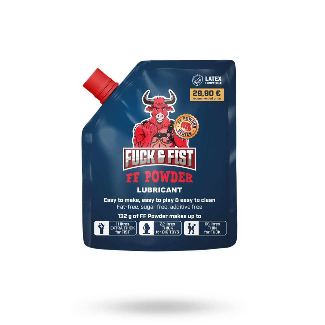 Fuck & Fist Powder Lubricant (11 liters) 132g Liukuvoide anaali/fisting