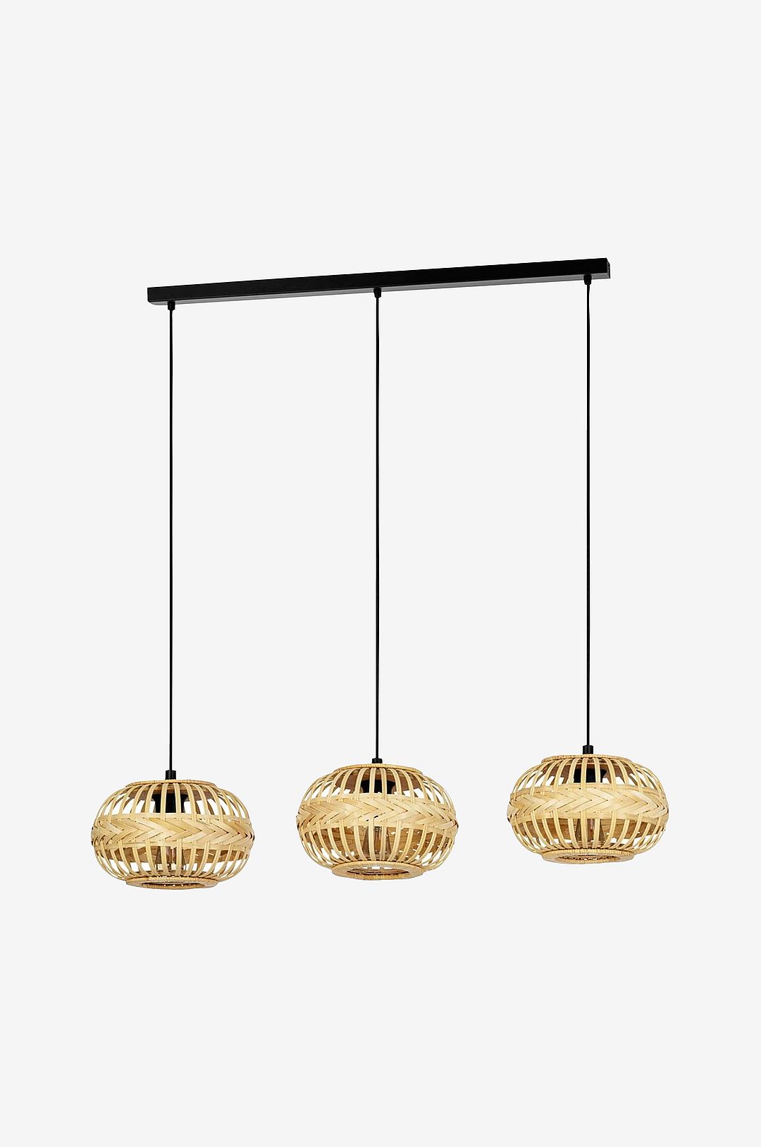 EGLO AMSFIELD 1 long table pendant natural