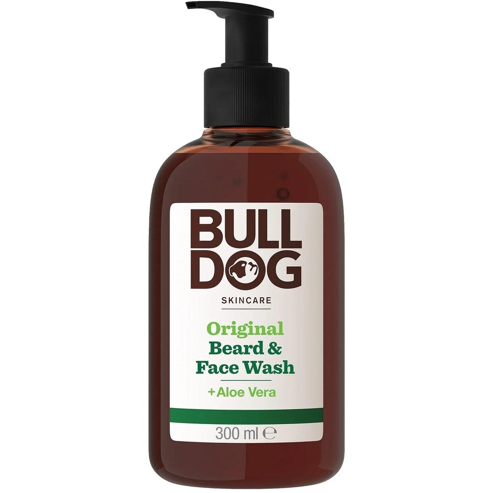 Bulldog Alkuperäinen 2in1 parran- ja kasvojenpuhdistusaine 300ml